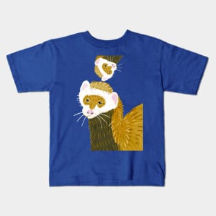 Happy National Ferret Day Kids T-Shirt